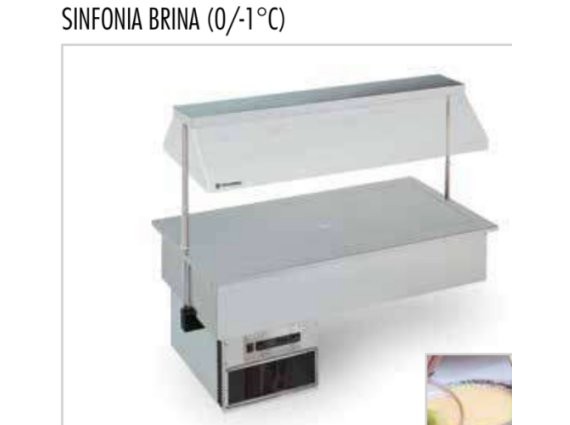 Vetrina refrigerata Drop-in da incasso Brina 4